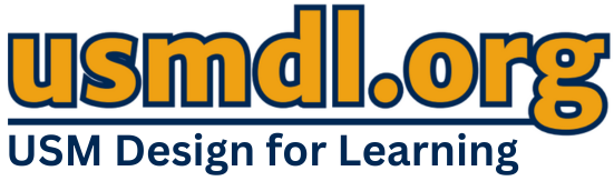 usmdl.org: USM Design for Learning website logo